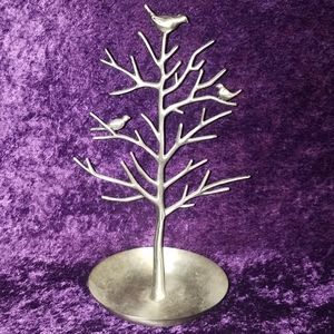 Target Home Silver Finish Jewelry Tree